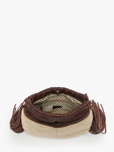 Sac Bandoulière Vintage Mila louise Marron vintage 3812TC vue secondaire 2