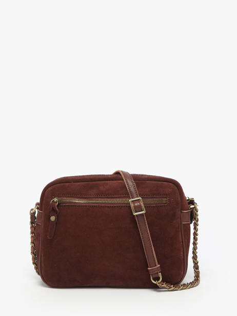 Sac Bandoulière Vintage Cuir Mila louise Marron vintage 3327VC vue secondaire 3