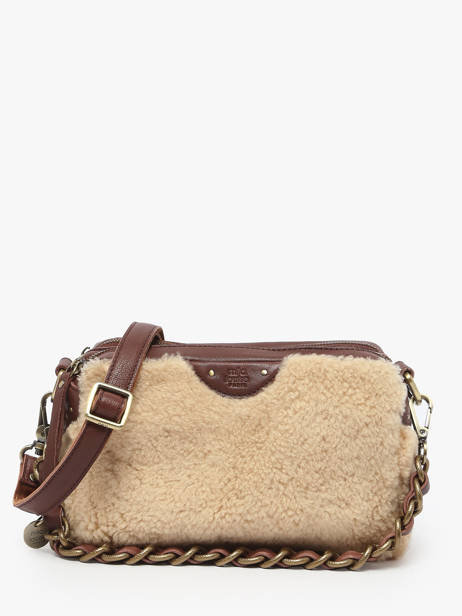 Sac Bandoulière Vintage Mila louise Marron vintage 23673TC