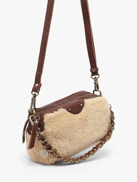 Sac Bandoulière Vintage Mila louise Marron vintage 23673TC vue secondaire 1
