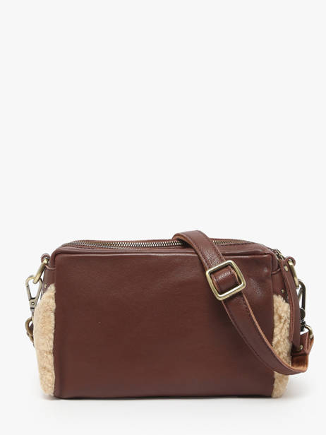 Sac Bandoulière Vintage Mila louise Marron vintage 23673TC vue secondaire 3