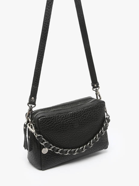 Sac Bandoulière Vintage Mila louise Noir vintage 23673LE vue secondaire 1