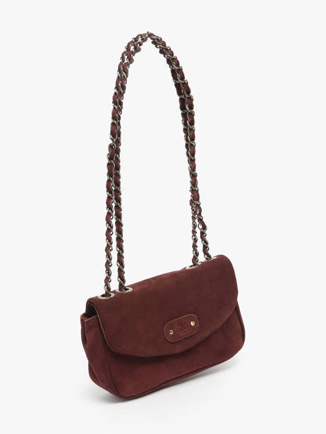 Sac Bandoulière Vintage Mila louise Marron vintage 23040V vue secondaire 1