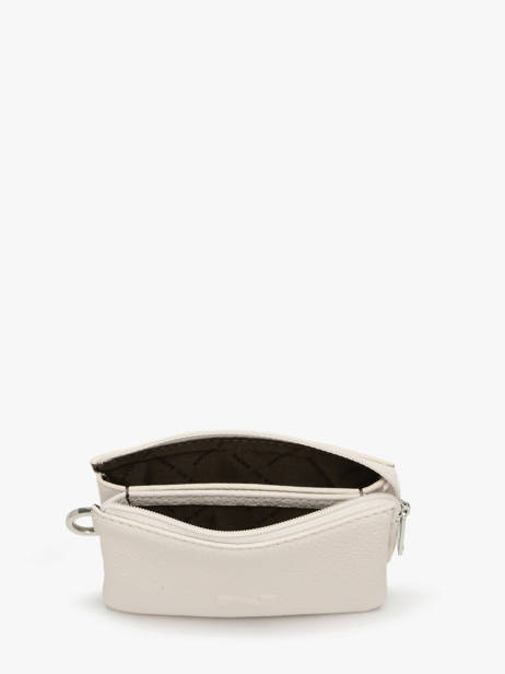 2-compartment  Coin Purse Leather Nathan baume Beige original n 302N other view 1