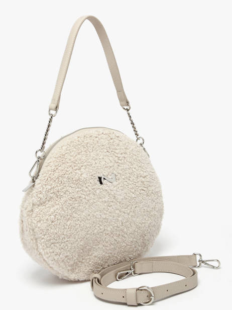 Shearling Anna Winter Shoulder Bag Nathan baume Beige nathan S other view 2