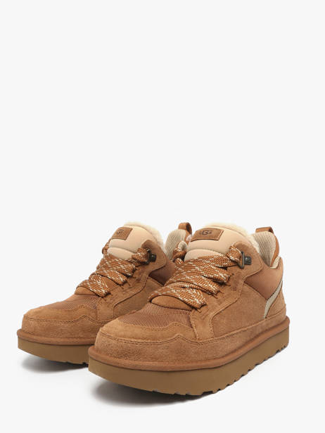 Leather Lowmel Sneakers Ugg Brown men 1170750 other view 1