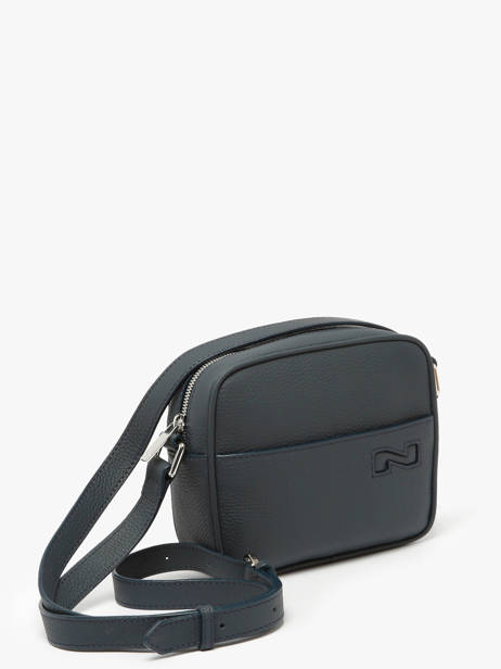 Leather Antwerp Crossbody Bag Nathan baume Blue n city 4 other view 1