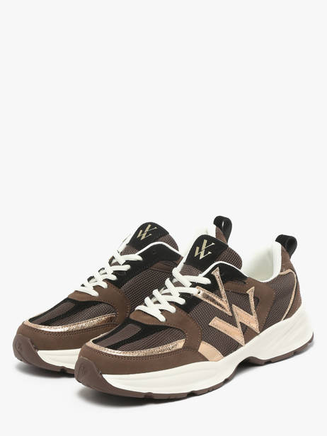 Sneakers Vanessa wu Brown women BK2811CH other view 1