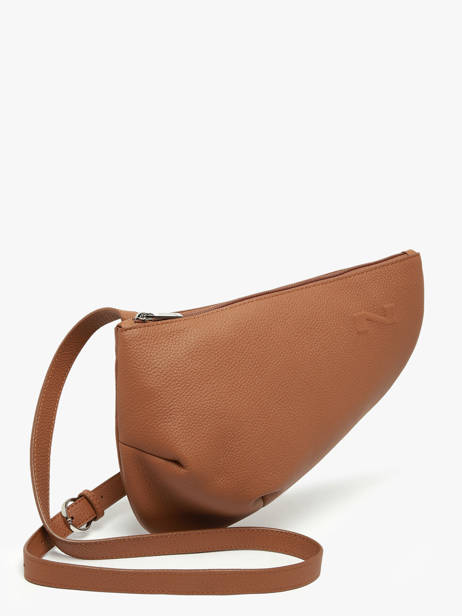 Leather Crossbody Bag Large City Perle Nathan baume Brown n city 1 other view 2