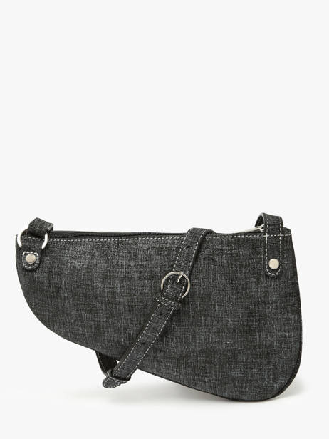 Crossbody Bag City Perle Tweed Nathan baume Gray n city TW other view 3