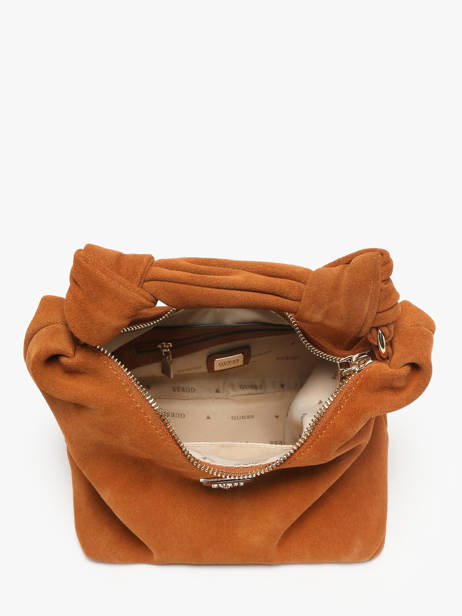 Handbag Isotta Suede Guess Brown isotta SG966001 other view 2