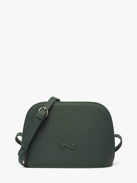Leather Lilou Crossbody Bag Nathan baume Green egee 2