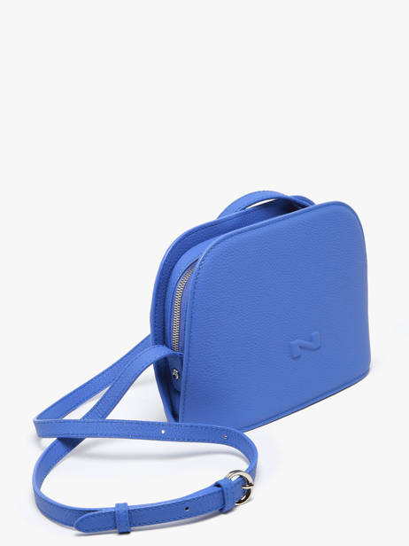 Leather Lilou Crossbody Bag Nathan baume Blue egee 2 other view 2