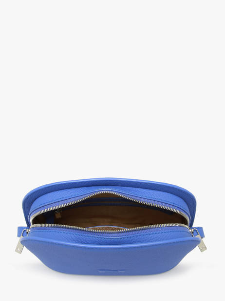 Leather Lilou Crossbody Bag Nathan baume Blue egee 2 other view 3