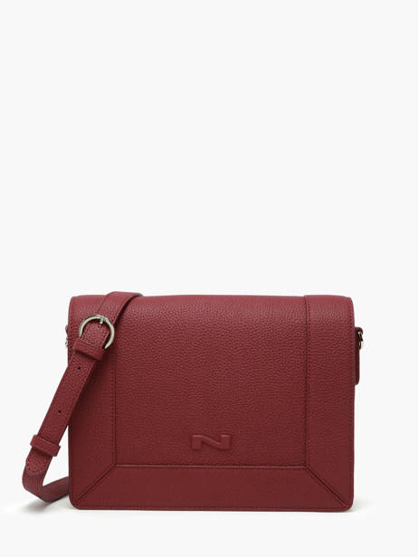 Leather Rotterdam Crossbody Bag Nathan baume Violet mondrian 3