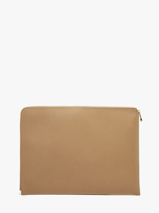 Longchamp Le foulonné Etui passeport Marron