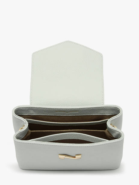 Leather Poppy Crossbody Bag Nathan baume Blue eden 2 other view 3