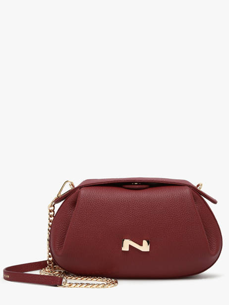 Crossbody Bag Nymphea Leather Nathan baume Violet nymphea 2