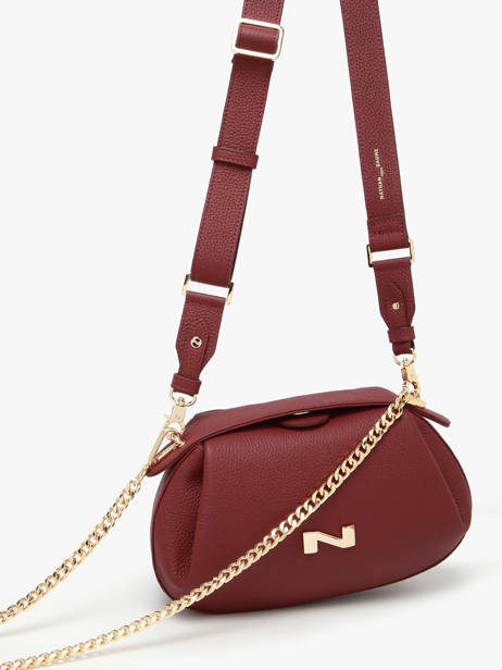 Crossbody Bag Nymphea Leather Nathan baume Violet nymphea 2 other view 2