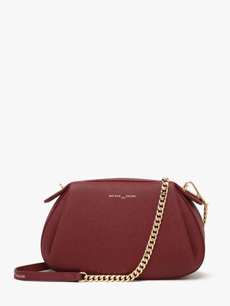 Crossbody Bag Nymphea Leather Nathan baume Violet nymphea 2 other view 4