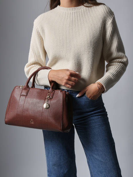 Handbag Soft Lulu castagnette Brown soft YAEL other view 1