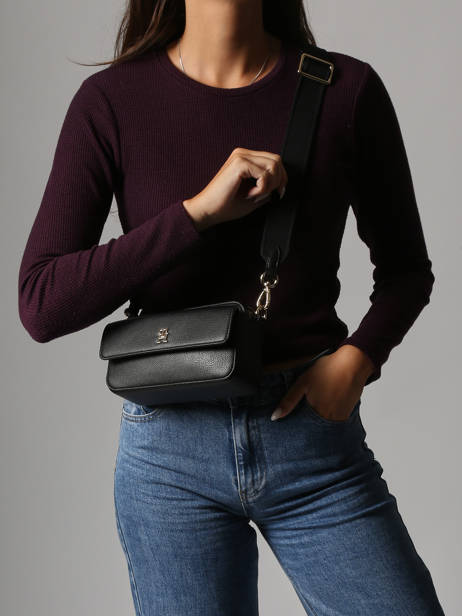 Shoulder Bag Th Distinct Polyurethane Tommy hilfiger Black th distinct AW17455 other view 1