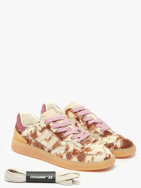 Sneakers In Leather Coolway Multicolor women 7643298 other view 2