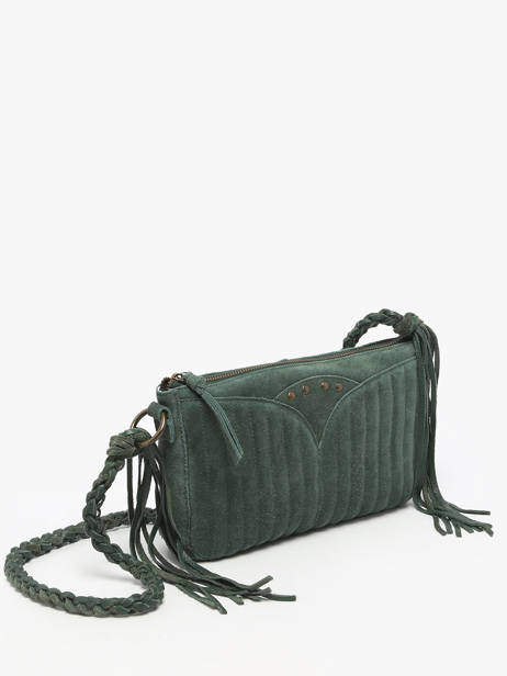 Shoulder Bag Jane Leather Pieces Green jane 17160059 other view 2