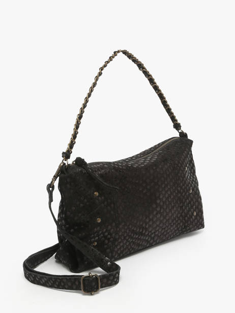 Shoulder Bag Joanna Leather Pieces Black joanna 17160097 other view 2