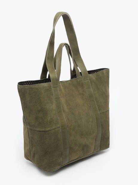 Sac Porté épaule Jasmin Cuir Pieces Vert jasmin 17160092 vue secondaire 2