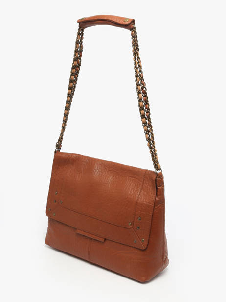 Sac Porté épaule Felizia Cuir Pieces Marron felizia 17122472 vue secondaire 2