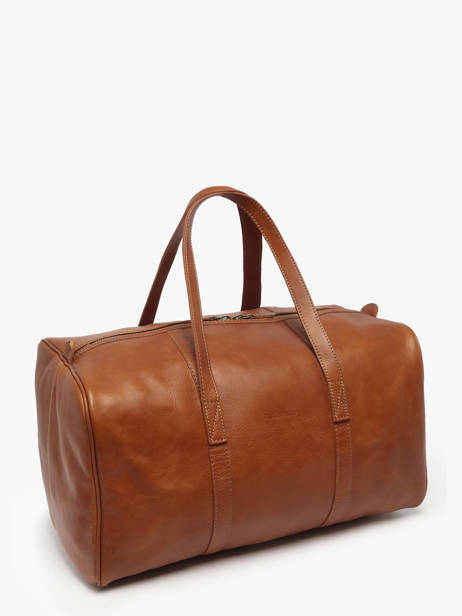 Travel Bag Vintage Paul marius Brown vintage CABINE other view 1
