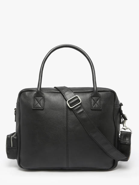 Handbag Python Leather Paul marius Black python DANDP90S other view 3