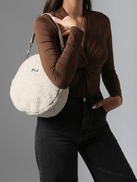 Shearling Anna Winter Shoulder Bag Nathan baume Beige nathan S other view 1