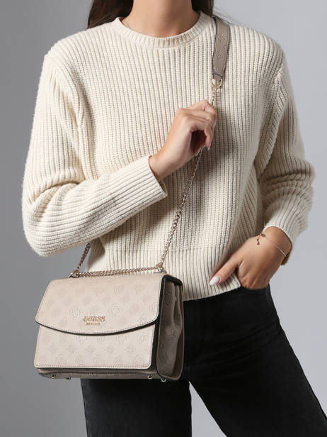 Crossbody Bag Phoebe Recycled Polyester Guess Beige phoebe PD966521 other view 1