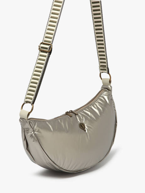 Shoulder Bag Doudoune Le voyage en panier Silver doudoune AHP230 other view 1
