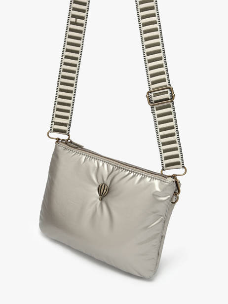 Shoulder Bag Doudoune Le voyage en panier Silver doudoune AHP231 other view 1