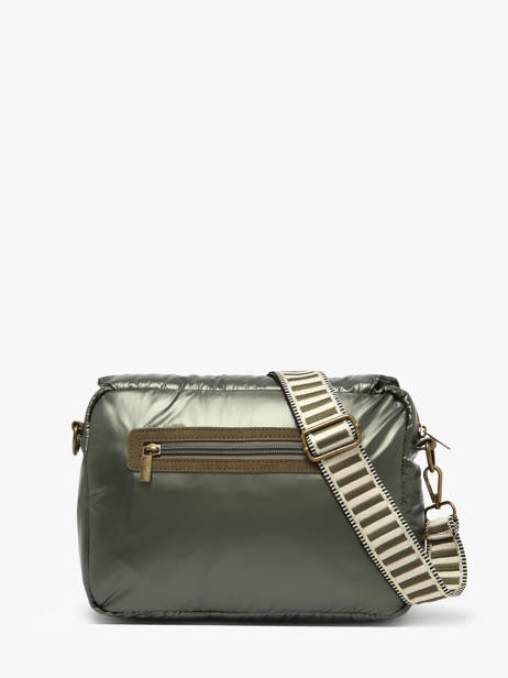 Shoulder Bag Doudoune Le voyage en panier Green doudoune AHP233 other view 3