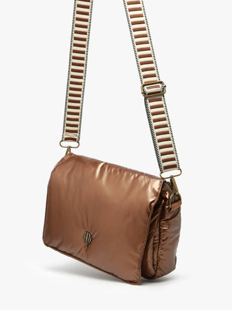Shoulder Bag Doudoune Le voyage en panier Brown doudoune AHP233 other view 2