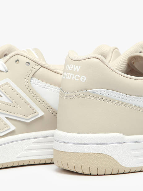 Sneakers In Leather New balance White boy BB480LBB other view 3