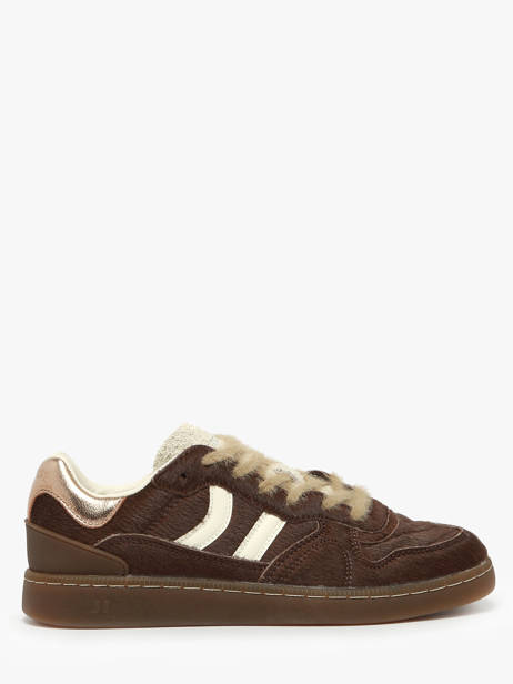 Sneakers In Leather Coolway Brown women 7623298