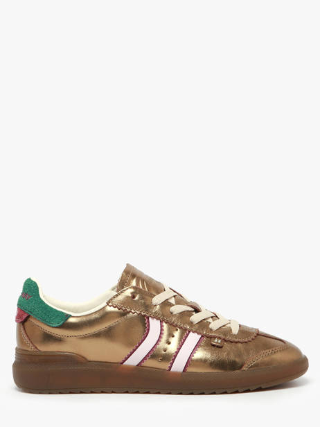 Sneakers In Leather Coolway Gold women 7693294