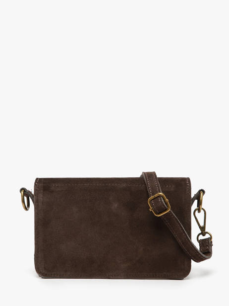 Crossbody Bag Velvet Milano Brown velvet VE260612 other view 3