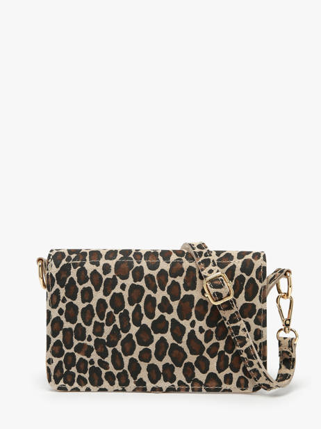 Crossbody Bag Velvet Leopardo Milano Beige velvet leopardo VL260612 other view 3