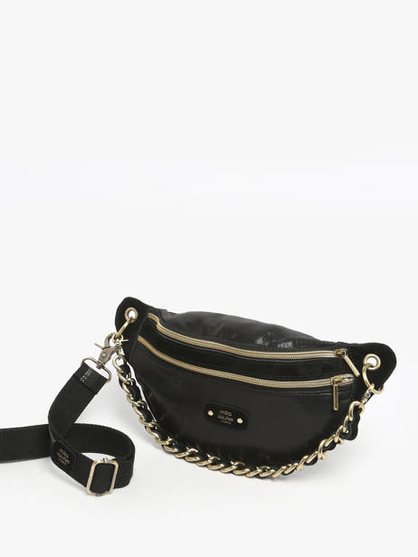 Sac Banane Mila louise Noir lx 23689LX1 vue secondaire 1