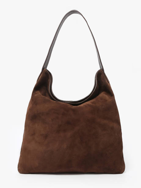 Shoulder Bag Folk Lady Leather Gerard darel Brown folk lady DCS91407 other view 3