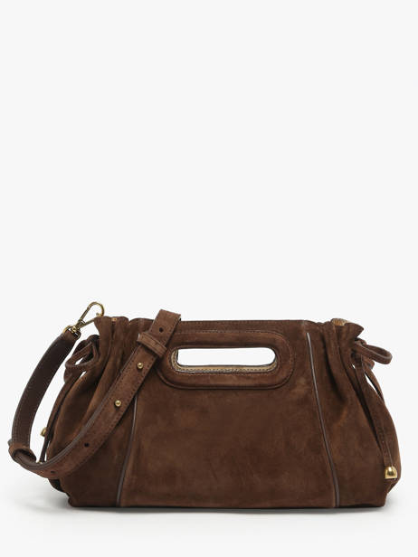 Shopper Folk Light Leather Gerard darel Brown folk light DCS08405