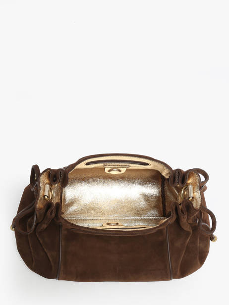 Shopper Folk Light Leather Gerard darel Brown folk light DCS08405 other view 2