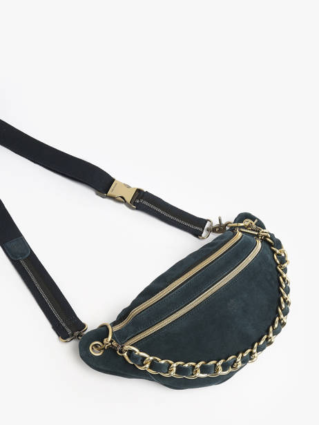 Sac Banane Petra Mila louise Bleu vintage 23689V vue secondaire 1