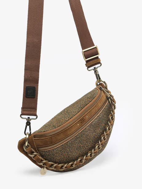 Belt Bag Mila louise Brown vintage 23689PAV other view 1